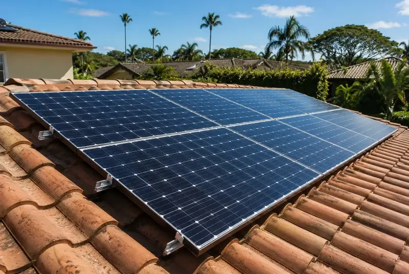 Installation de panneaux solaires à Chapeiry